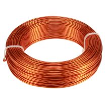 Artikel Aluminiumdraad oranje Ø2mm hobbydraad aluminium 500g 60m