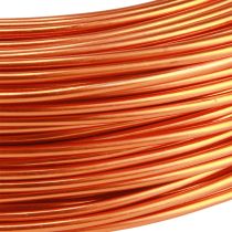 Artikel Aluminiumdraad oranje Ø2mm hobbydraad aluminium 500g 60m