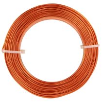 Artikel Aluminium knutseldraad, oranje, Ø2mm, 500g, 60m, voor doe-het-zelf decoraties