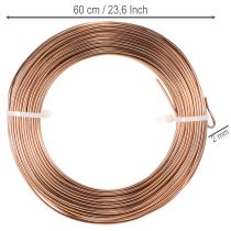 Artikel Aluminiumdraad 2 mm voor bloemschikken en knutselen, 60 m, 500 g