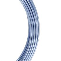 Aluminiumdraad pastel blauw Ø2mm 12m