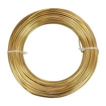 Artikel Gouden aluminiumdraad 2mm 500g 60m voor knutselen en decoratie
