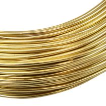 Artikel Gouden aluminiumdraad 2mm 500g 60m voor knutselen en decoratie