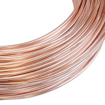 Artikel Aluminiumdraad 2mm, 60m, 500g roségoud - Flexibele sieradendraad voor knutsel-, decoratie- en bloemisterijbenodigdheden