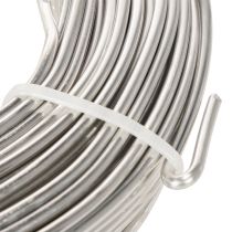 Artikel Aluminiumdraad, zilverkleurig, 3 mm, knutseldraad voor creatieve projecten, 1 kg