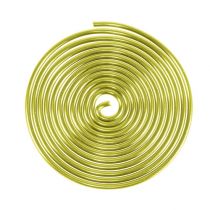Aluminium slak metalen slak goud 2mm 120cm 2st