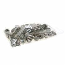 Artikel Sweetgum kegels natuur gewassen wit 250g