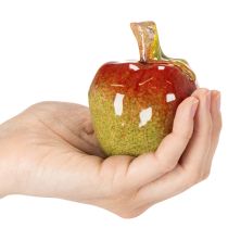 Artikel Kunstmatige fruitset: appel en peer, decoratief item voor de herfst, 12 cm, 3 stuks
