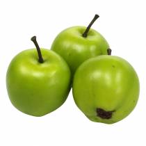Artikel Decoratief fruit mini appel kunstgroen 4,5cm 24st