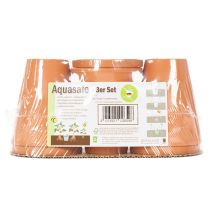 Artikel Aquasafe waterreservoir met insectendrinkbak voor tuin, balkon, terras, 12 cm, 3 stuks