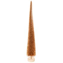 Artikel Kunstmatige kerstboomversiering, slank, met houten voet, 40 cm, 3 stuks