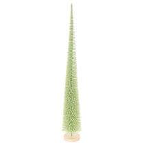 Artikel Kunstkerstboom, decoratieve boom op een houten voet, 60 cm