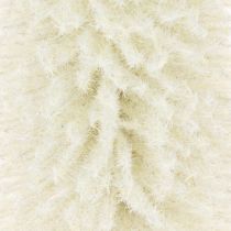 Artikel Decoratieve kerstboom met houten voet voor winterdecoratie, 40 cm, 3 stuks