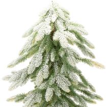 Artikel Kunstmatige kerstboom met sneeuwversiering, winter en kerst, 95 cm