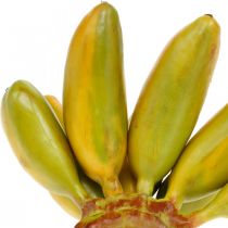 Kunstmatige bananenbos, decoratief fruit, babybananen L7–9cm