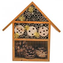 Artikel Balkondecoratie insectenhotel insectenhuis solar oranje 23x24cm