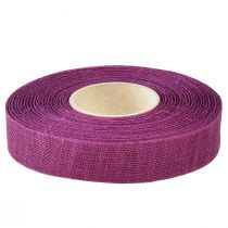 Artikel Decoratief lint natuurlijk bessenlinnenlint 25mm 20m