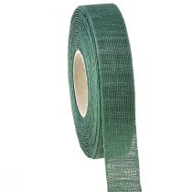 Decoratief lint natuur groen 25mm 20m