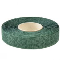 Artikel Decoratief lint natuur groen 25mm 20m