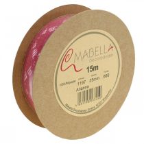 Artikel Kantlint roze 25mm decolint kant 15m