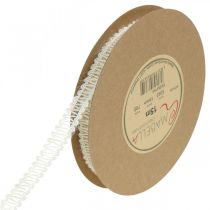 Artikel Sierlint jute, naturel cadeaulint crème wit 15mm 15m