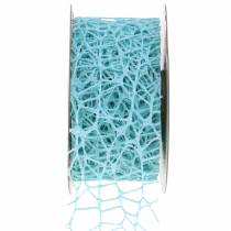 Decoratieve tape net tape lichtblauw Tiffany 40mm 10m