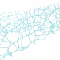 Decoratielint mesh lint lichtblauw Tiffany 40mm 10m