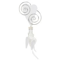 Artikel Bankhanger met buis en hart, 18 cm, 6 stuks
