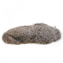 Artikel Ambachtelijke materiaal palmvezels white washed palmyra palm 1kg