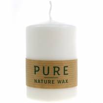 Artikel PURE Nature Safe Candle stompkaars stearine, koolzaadwas 90/60mm wit 1 st