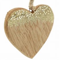 Artikel Kerstdecoratie ster / hart / boom, houten hanger, adventsdecoratie H10/12,5cm 3st