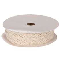 Artikel Katoenen kantlint voor decoratie en knutselwerk, 15 mm breed, 10 m lang