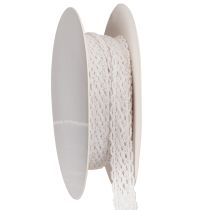 Artikel Katoenen kantlint, fijn decoratief lint voor knutselprojecten, 15 mm breed, 10 m lang