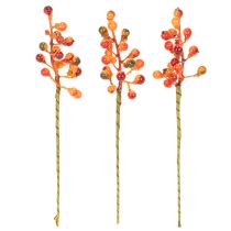 Artikel Tros oranje bessen, 20 cm lang