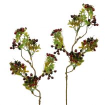 Artikel Kunstbessentak Cotoneaster Rood 50cm 2st
