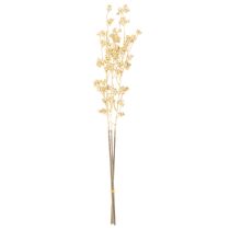 Artikel Decoratie met kunstmatige bessentakken, goudkleurig, 70 cm, 3 stuks