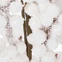 Artikel Kunstmatige winterdecoratie van een tak met bessen en dennenappels, 60 cm.