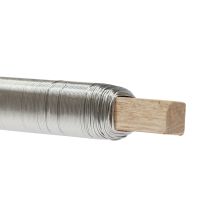 Artikel Binddraad wikkeldraad bloemendraad zilver 0,50mm 100g 3 stuks