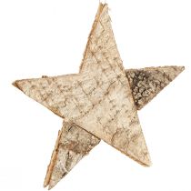 Artikel Berkensterren voor het ophangen van sterren berkenschors naturel 25cm 3 st
