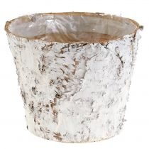 Artikel Decoratieve pot gewit berken plantenpot Ø18cm H15cm 2st