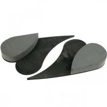 Artikel OASIS® Zwart Bioline® Steekschuim Hart Zwart H34cm 2 st