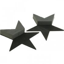 Artikel OASIS® Zwart Bioline® Steekschuim Ster Zwart H30cm 2 st