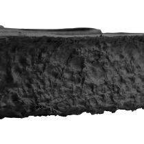 Artikel Oasis Black Biolit Plantenhart 50cm Zwarte Plantenschaal Decoratie