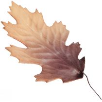 Rood eikenblad herfstbladeren deco bladeren deco 13×19cm 12st