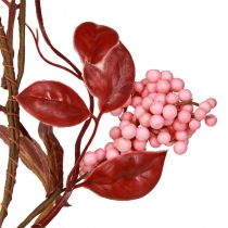 Artikel Bladslinger herfstdecoratie decoratieve hanger in roze 125cm