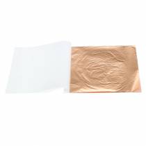 Blad metaal bladeren koper 14×14cm 25p
