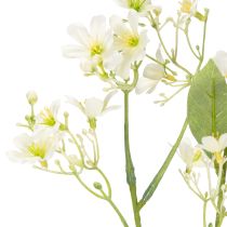 Artikel Decoratieve tak met appelbloesem als kunstbloem voor een vrolijke sfeer in de woonkamer, crèmekleurig, 108 cm, 2 stuks