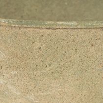 Artikel Bloemenmand, hangende mand, metalen decoratie tuin Ø16cm H38cm