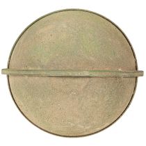 Artikel Bloemenmand, hangende mand, metalen decoratie tuin Ø16cm H38cm