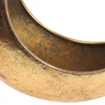 Artikel Hangmand maan deco goud vintage deco 32/22cm set van 2